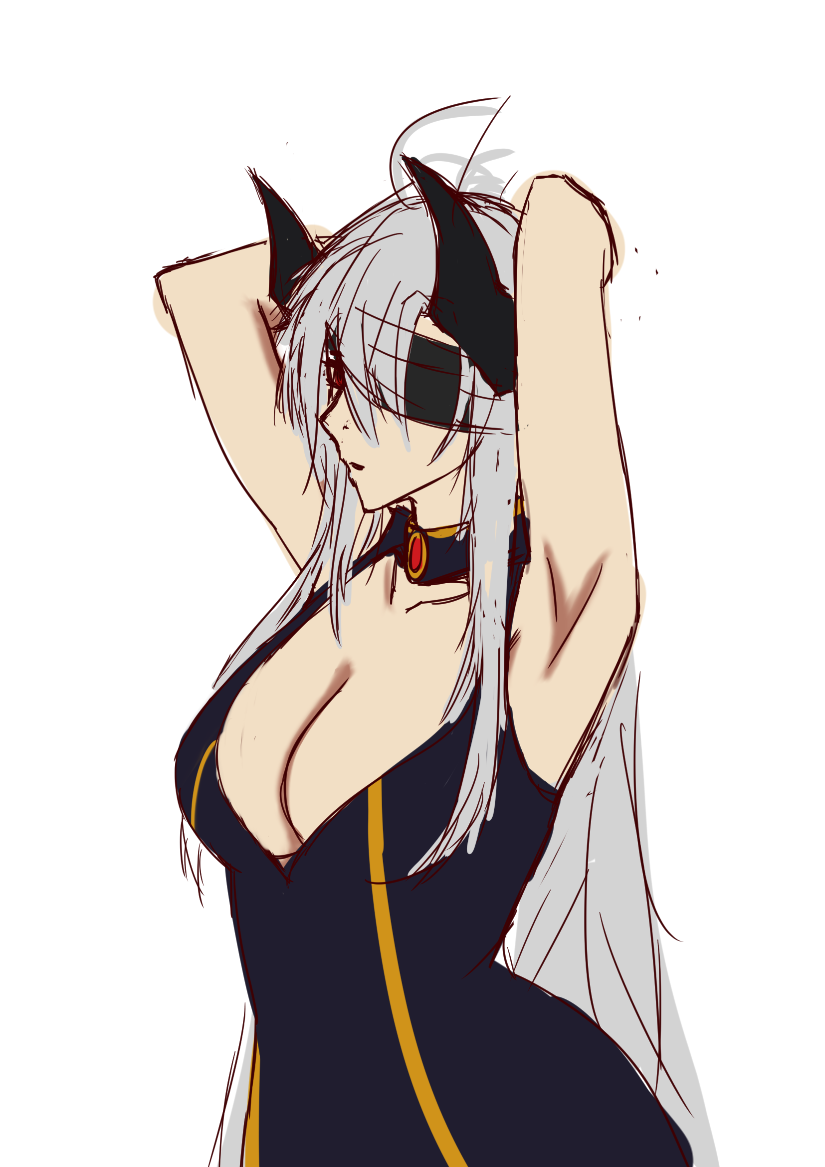 Hyun tying her hair.png