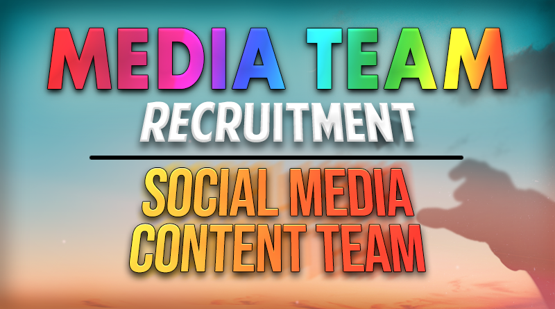 Socials + Content Team Recruitment! [MT]