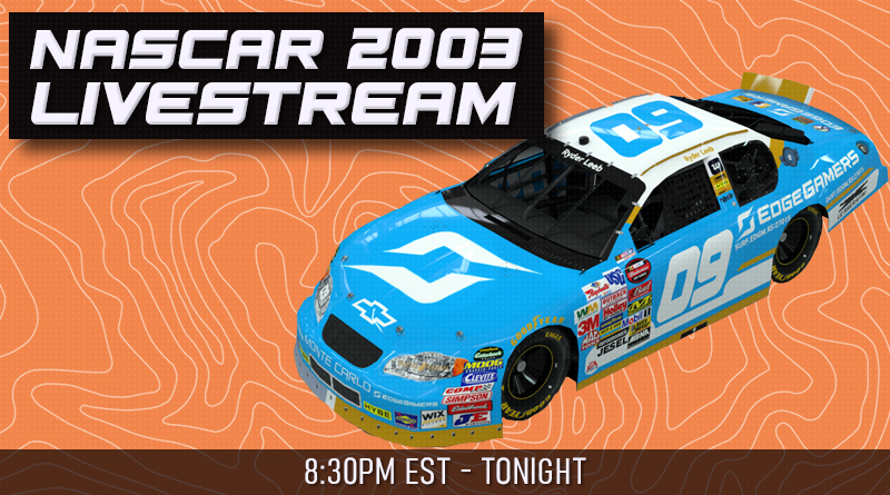 NASCAR Racing 2003 Race Tonight!